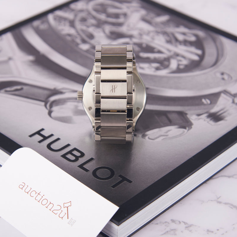 [Pre-owned] Hublot Classic Fusion Titanium Bracelet 511.ZX.1170.NX 45mm