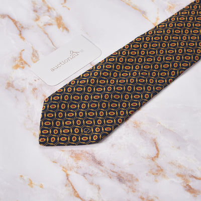 [Pre-owned] Dunhill Classic Double Circle Repeat Neckties