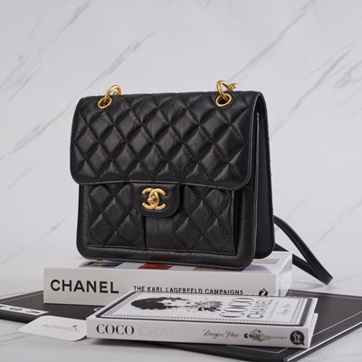[NEW] Chanel 23S Backpack | Aged Calfskin, Gold and Ruthenium Hardware