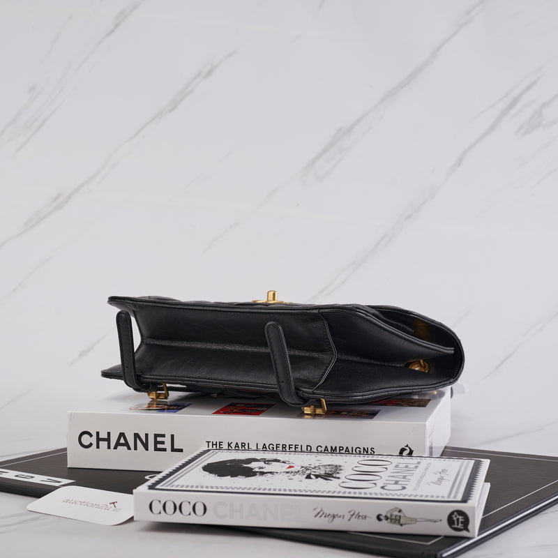 [BARU] Ransel Chanel 23S | Perkakasan Kulit Anak Lembu, Emas dan Ruthenium 