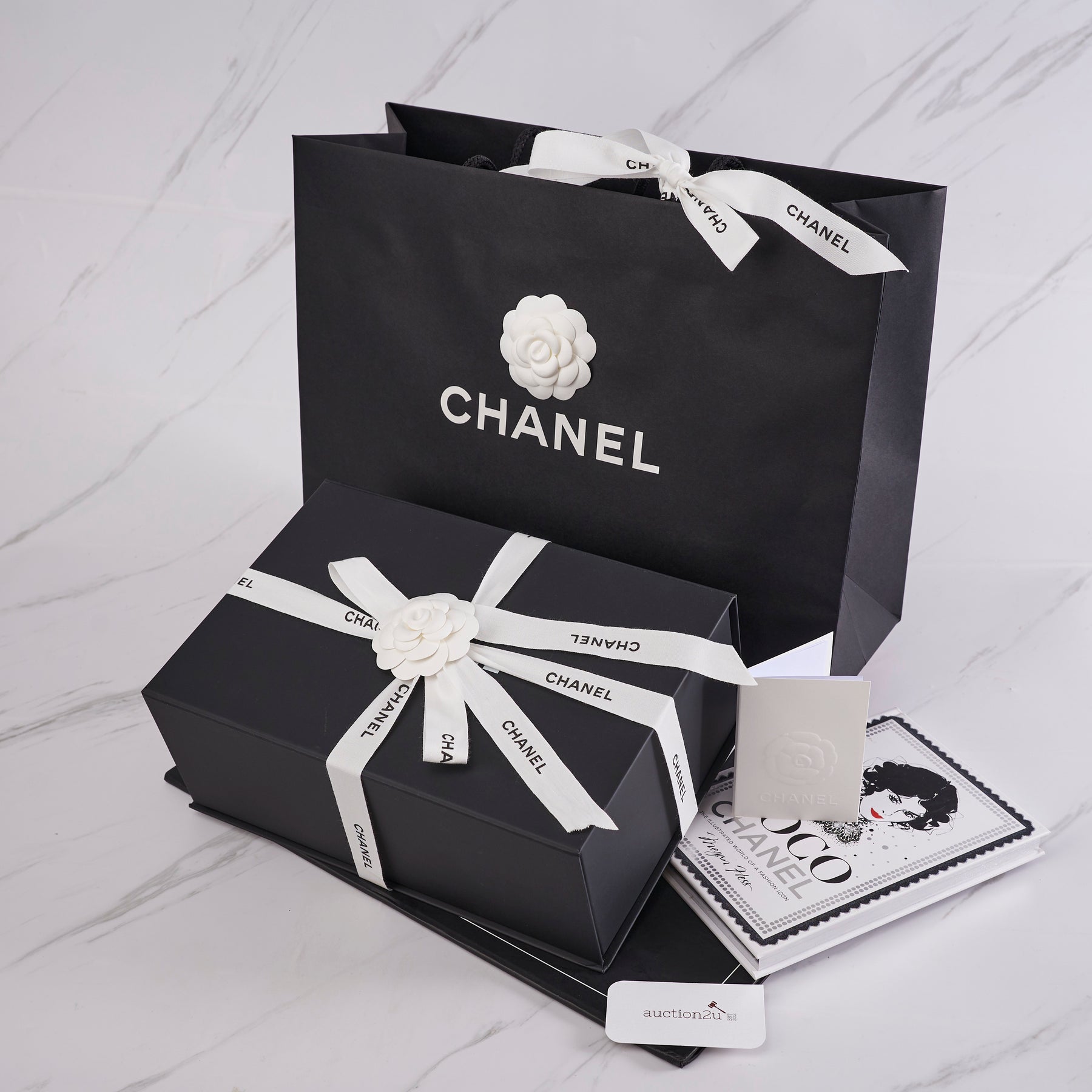 NEW] Chanel Mini Square Flap Bag  Lambskin Black & Gold-Tone Metal –  Auction2u Malaysia