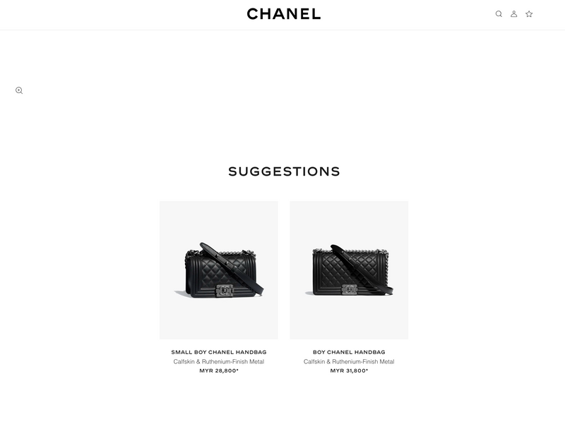 [Pra-milik] Chanel Large Boy | Kulit Paten &amp; Logam Perak 