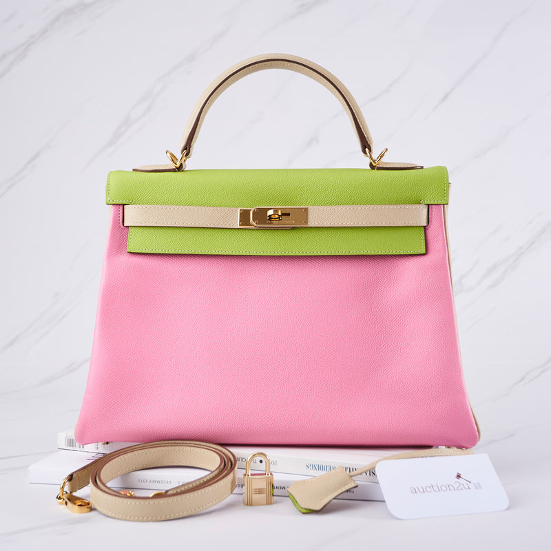beautiful pink Hermes Kelly | Bags, Hot pink bag, Hermes kelly