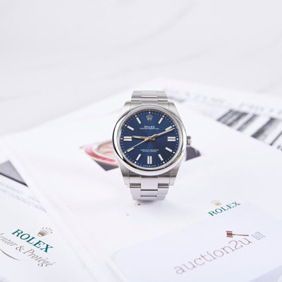 [NEW] Rolex Oyster Perpetual 41 124300-0003 41mm | Blue Dial