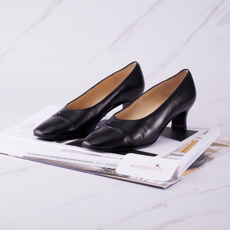 [Pre-owned] Chanel Coco Mark Pumps | Size : 36.5