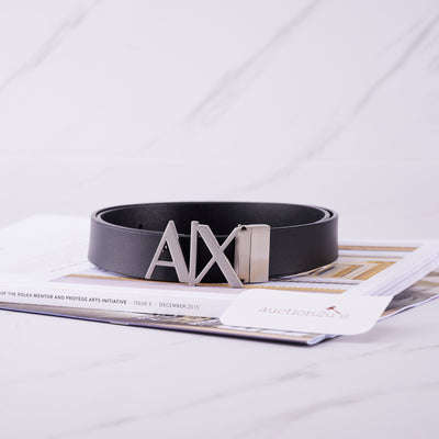 [Pre-owned] Armani  Exchange Leather Belt
