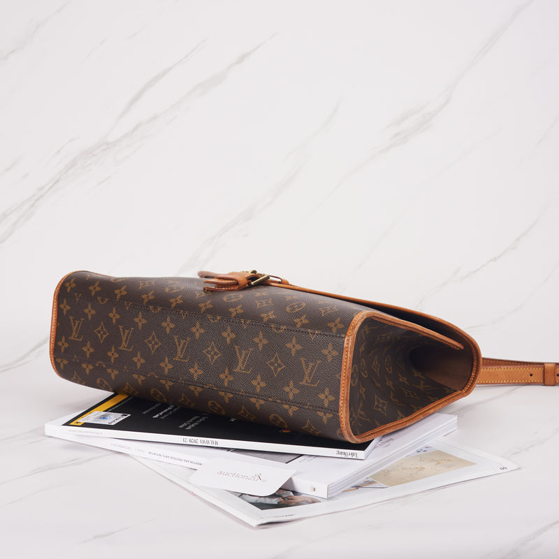 [Pre-owned] Louis Vuitton Monogram Beverly Briefcase GM