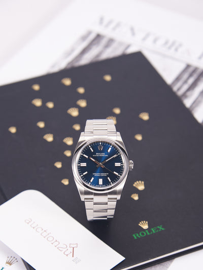 [NEW] Rolex Oyster Perpetual 36 126000-0003 | Blue Dial, 36mm