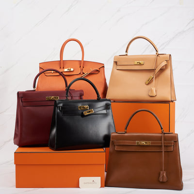 [Pre-owned] Hermès Birkin 35 | Feu, Togo Leather, Gold Hardware