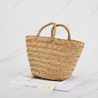 [Pre-owned] Anya Hindmarch Beach Straw Tote