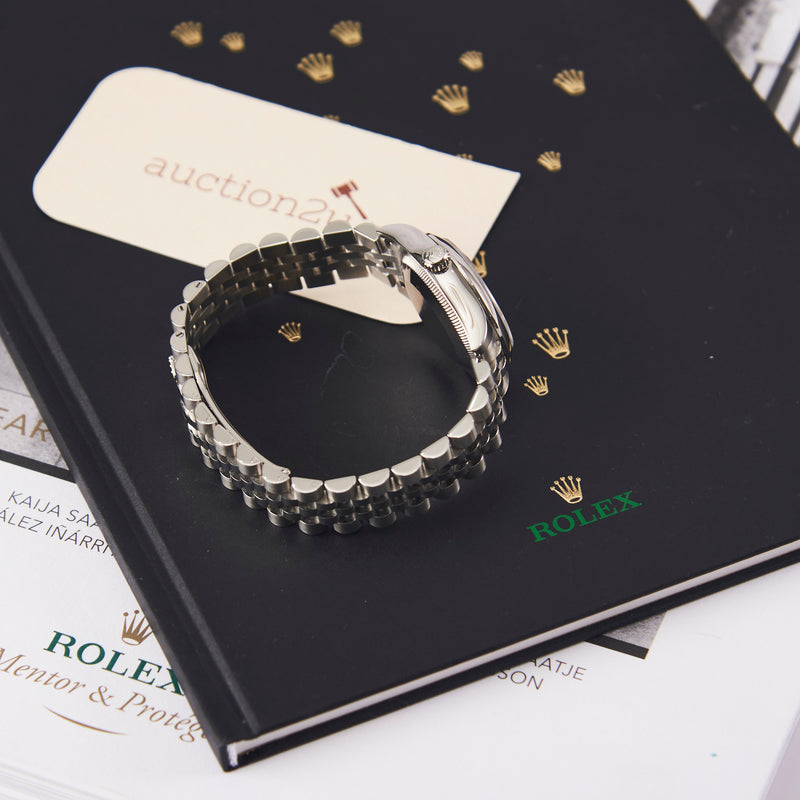 [Pre-owned] Rolex Lady-Datejust 179174 26mm | Oystersteel & White Gold, Silver Dial, Jubilee Bracelet