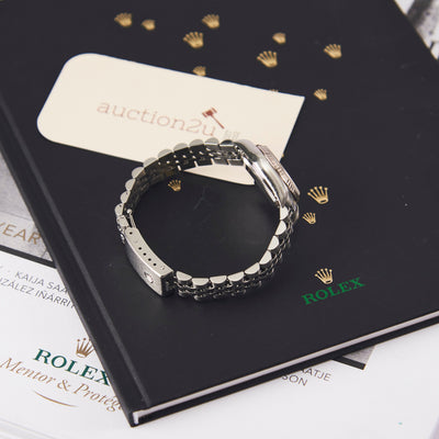 [Pra-milik] Rolex Lady-Datejust 69174 26mm | Dail Perak, Gelang Jubli 