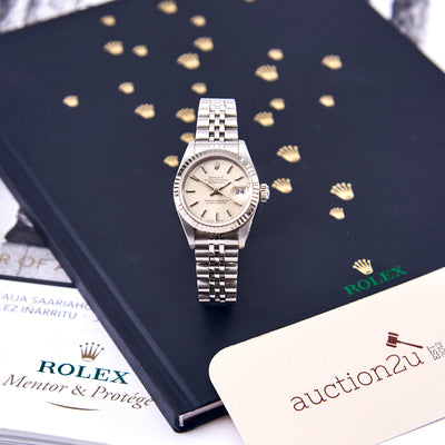 [Pre-owned] Rolex Lady-Datejust 69174 26mm | Silver Dial, Jubilee Bracelet