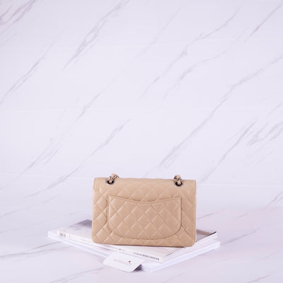 [Suka Baru] Beg Klasik Kecil Chanel | Kulit Kaviar &amp; Logam Nada Perak 