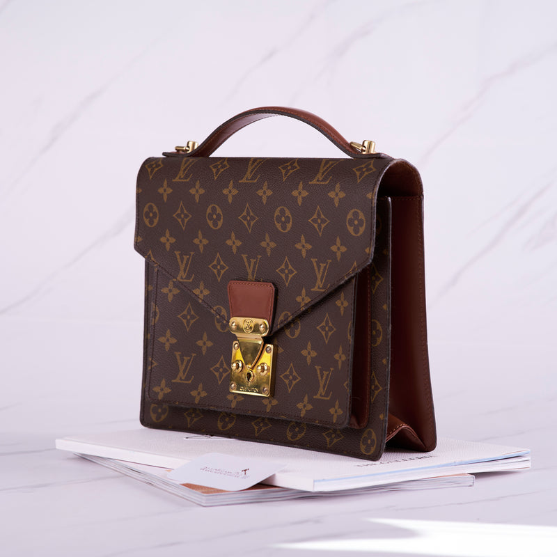 [Pre-owned] Louis Vuitton Monogram Monceau 28 Shoulder Bag M51185