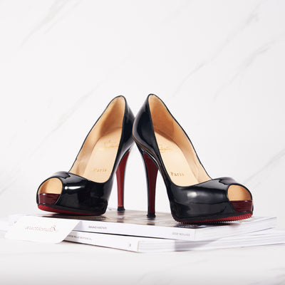 [Pre-owned] Christian Louboutin New Very Prive Pump Black | Size: 35.5