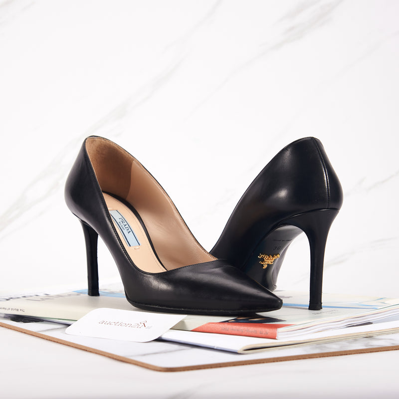 [Pre-owned] Prada Classic Pointed Pump | Size : 36