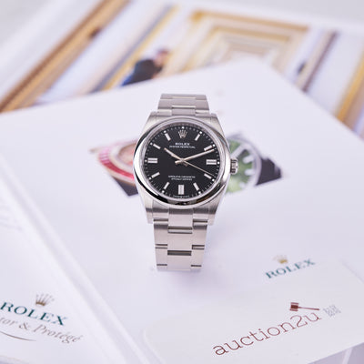 [NEW] Rolex Oyster Perpetual 36 126000-0002 | Black Dial, 36mm