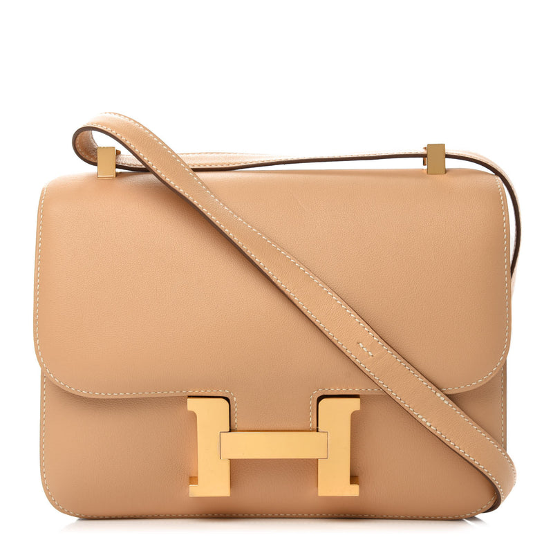 [New] Hermès Constance Mini 18 | Beige Sable, Gold Hardware