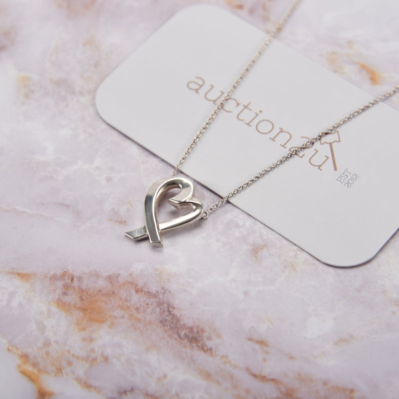[Pre-owned] Tiffany & Co Paloma Picasso Loving Heart Pendant