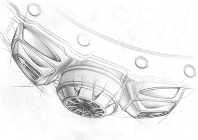 [BARU] Richard Mille RM11-03 Automatik Penggulungan Flyback Chronograph McLaren 