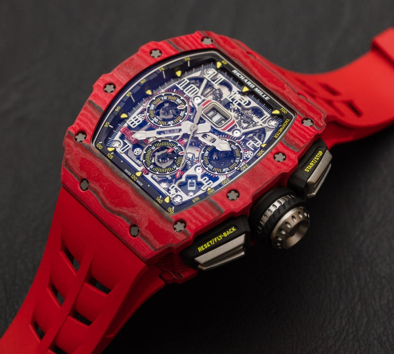 [NEW] Richard Mille RM11-03 RED NTPT Automatic Winding Flyback Chronograph