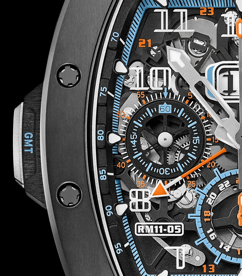 [NEW] Richard Mille RM11-05 Automatic Winding Flyback Chronograph GMT