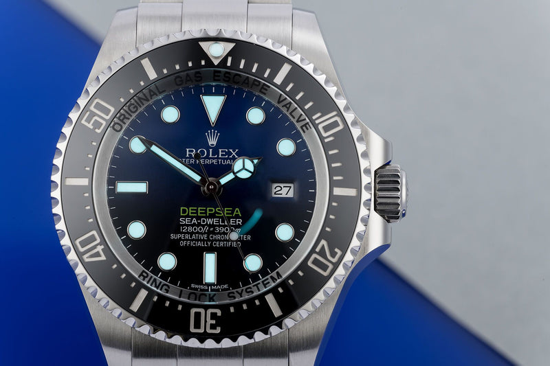 [Pra-milik] Rolex Sea-Dweller Deepsea 116660-0003 44mm | D-Blue "James Cameron" 