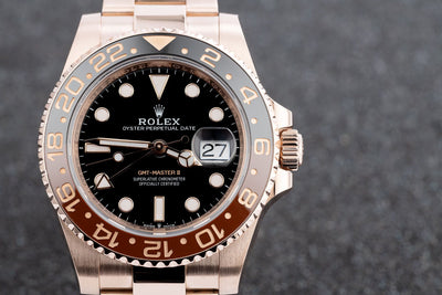[Pre-owned] Rolex GMT-Master II 126715CHNR-0001 40mm | Root Beer Rose Gold