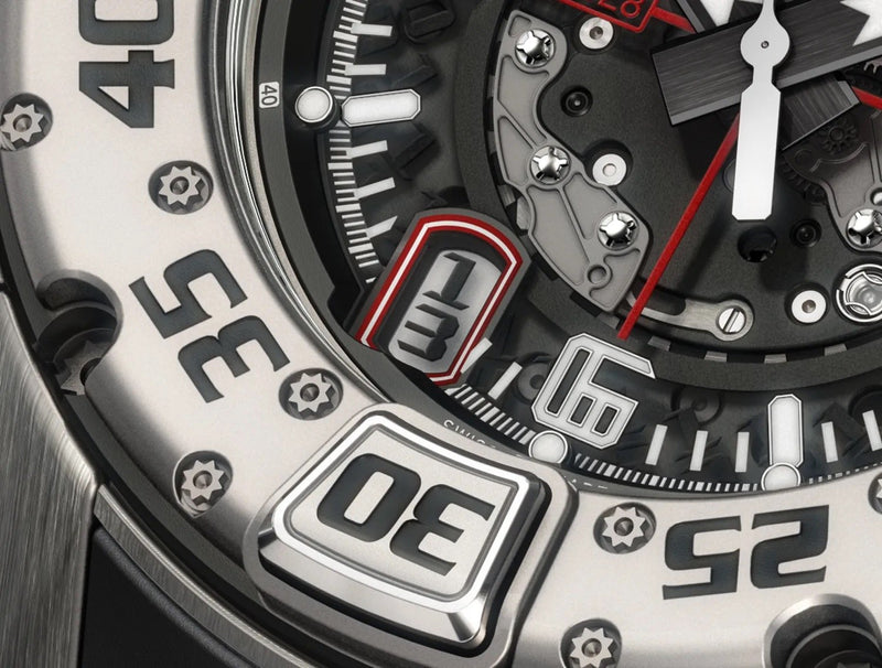 [Pra-milik] Richard Mille RM028 Jam Tangan Penyelam Penggulungan Automatik Titanium 