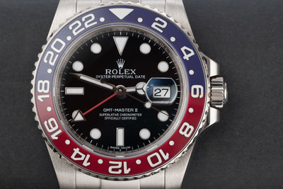 [Pre-owned] Rolex GMT-Master II 116719BLRO-0003 40mm | White Gold