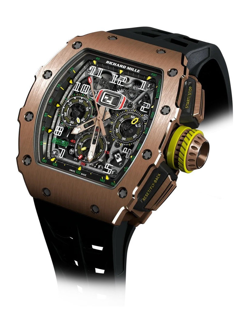 [BARU] Richard Mille RM11-03 Automatic Winding Flyback Chronograph Rose Gold 