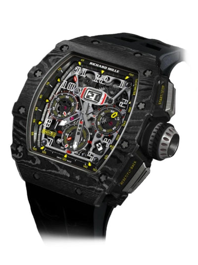 [Pre-owned] Richard Mille RM11-03 Black NTPT Automatic Winding Flyback Chronograph