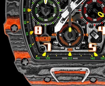 [NEW] Richard Mille RM11-03 Automatic Winding Flyback Chronograph McLaren