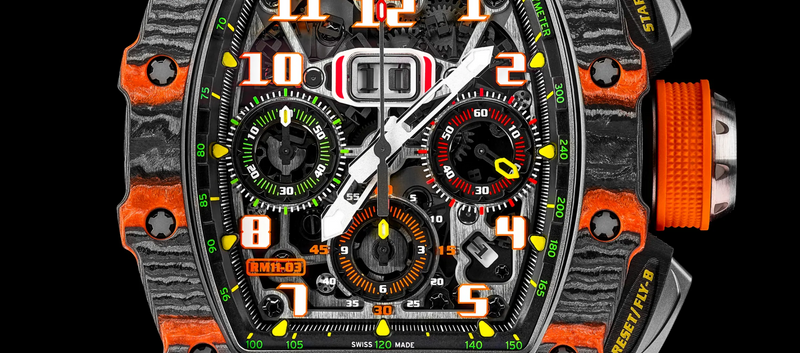 [NEW] Richard Mille RM11-03 Automatic Winding Flyback Chronograph McLaren