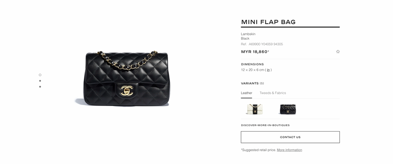 [NEW] Chanel Mini Flap Bag  Lambskin & Silver-Tone Light Brown
