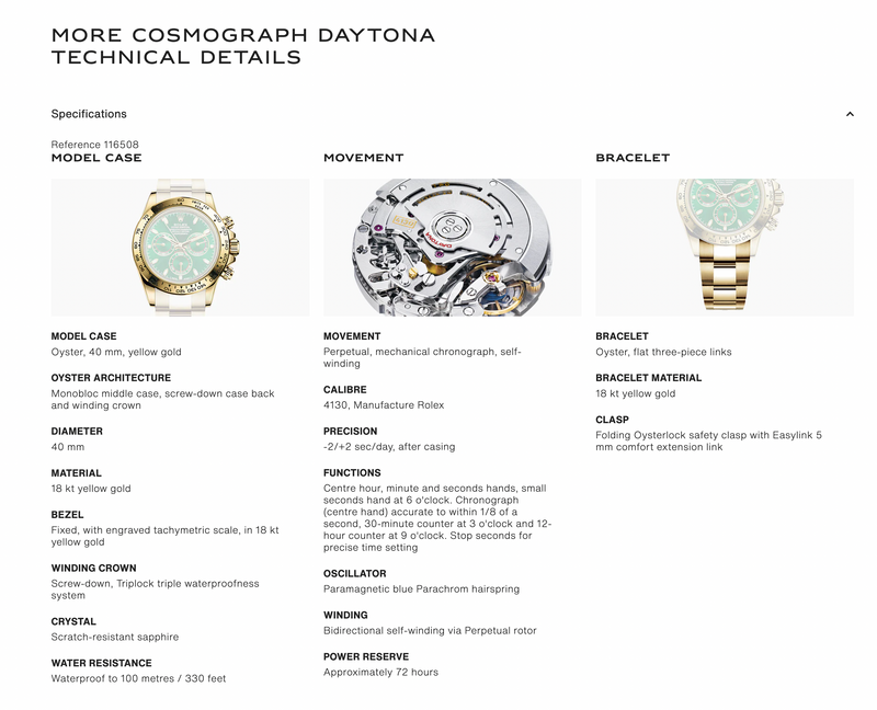 [Pra-milik] Rolex Cosmograph Daytona 116508-0013 | Edisi John Mayer, Emas Kuning, Dail Hijau 