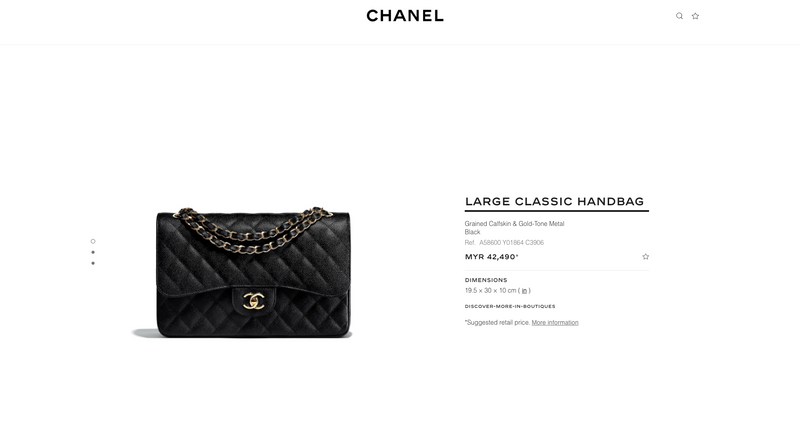 [Pre-owned] Chanel Large Classic Bag | Caviar & Gold-Tone Metal