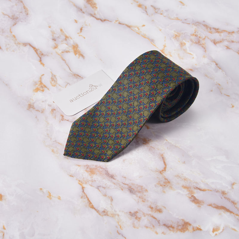 [Pre-owned] Dior Micro Shell Repeat Neckties