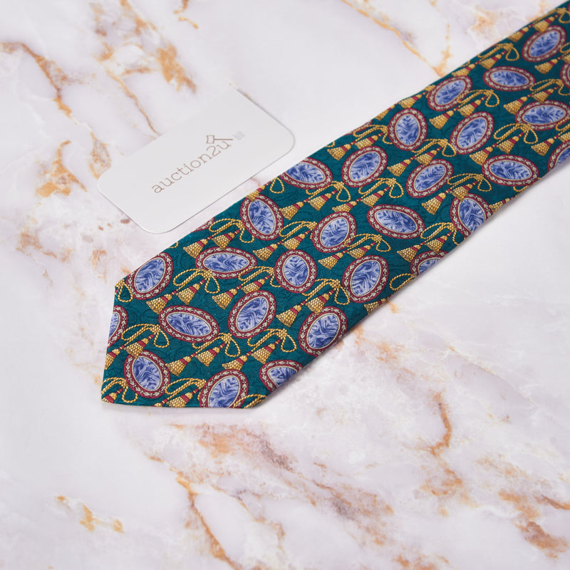 [Pre-owned] Dior Tassles Repeat Neckties
