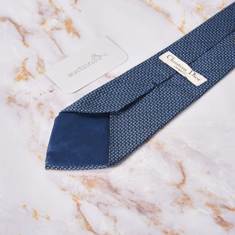 [Pre-owned] Dior Micro Motives Repeat Neckties