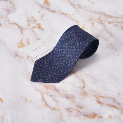 [Pre-owned] Hermes Round Dot Neckties
