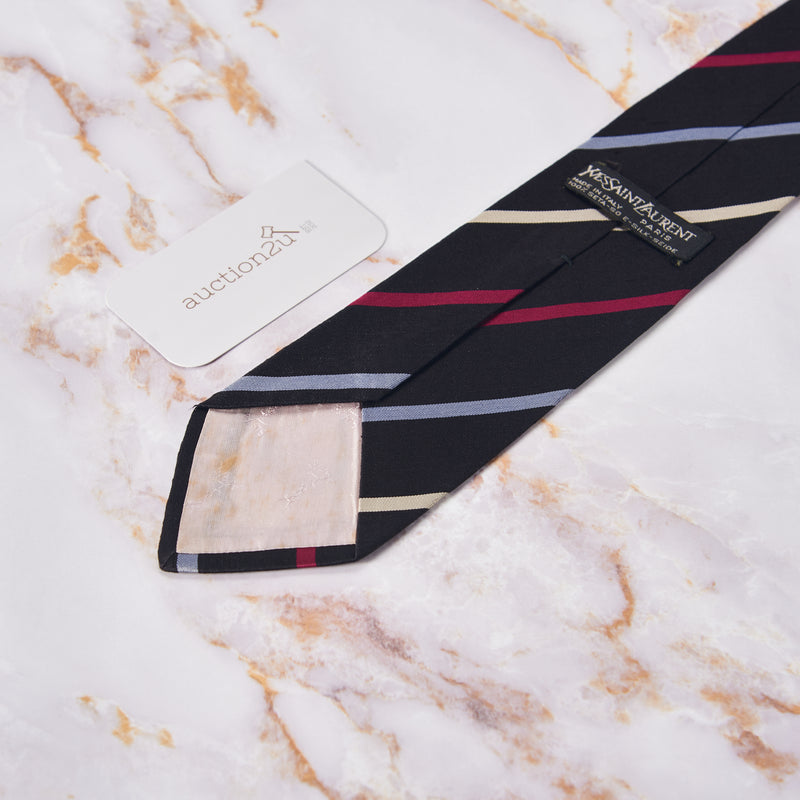 [Pre-owned] Yves Saint Laurent Stripe Neckties