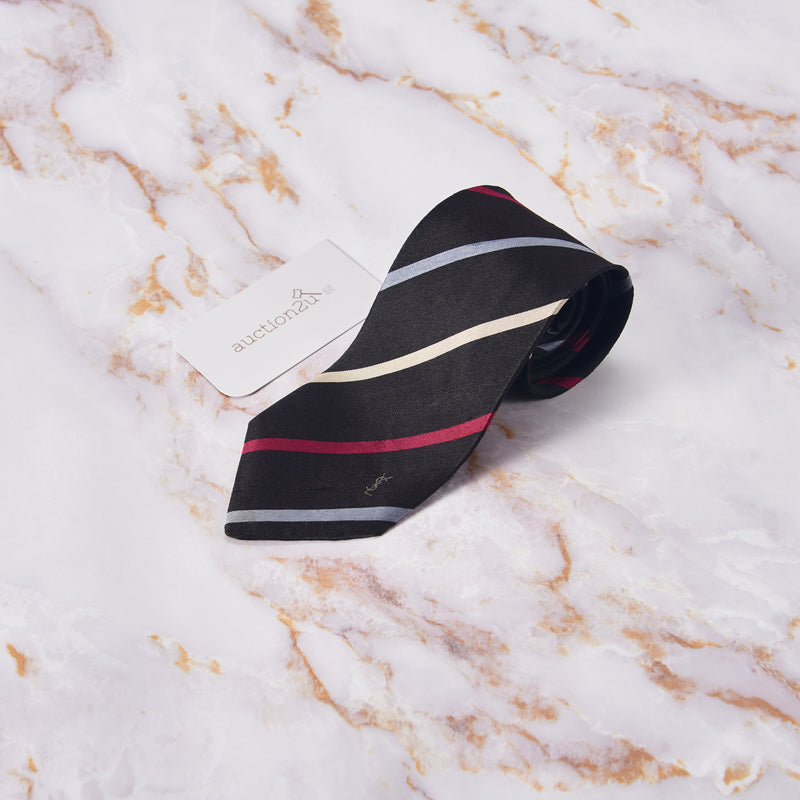 [Pre-owned] Yves Saint Laurent Stripe Neckties