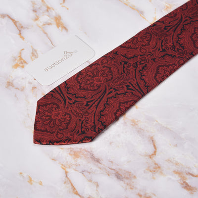 [Pre-owned] Yves Saint Laurent Flower Motive Neckties
