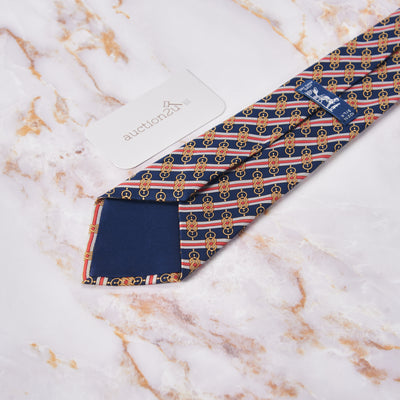 [Pre-owned] Hermes Stripe Neckties
