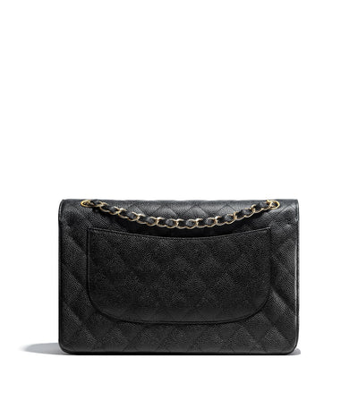 [Pra-milik] Beg Klasik Besar Chanel | Kaviar &amp; Logam Nada Emas 